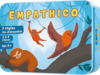 Asmodee | Aritma | Empathico | Gesellschaftsspiele | Kartenspiele | Lernspiele | Kinderspiele ab 5 Jahren | 2 bis 4 Spieler | französische Version
