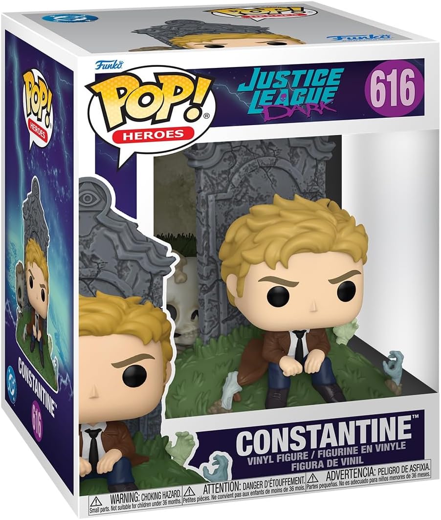 ¡Funko Pop! Deluxe: Justice League Dark - Constantine​ - DC Comics - Figura de vinilo coleccionable - Idea de regalo - Mercancía oficial - Juguetes para niños y adultos - Fans de superhéroes - Figura para coleccionistas