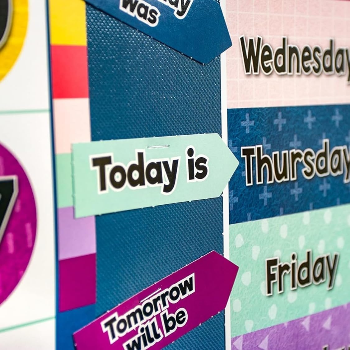Oh Happy Day Calendar Bulletin Board Set, 96 Pieces