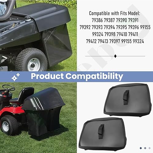 Miniatura 3 de Braveboy 110-6674 GT4000 Bolsa de césped compatible con cortadoras de césped Toro Zero Turn 79118 79155 79171 79324 79326 79328 y más – 110-6674