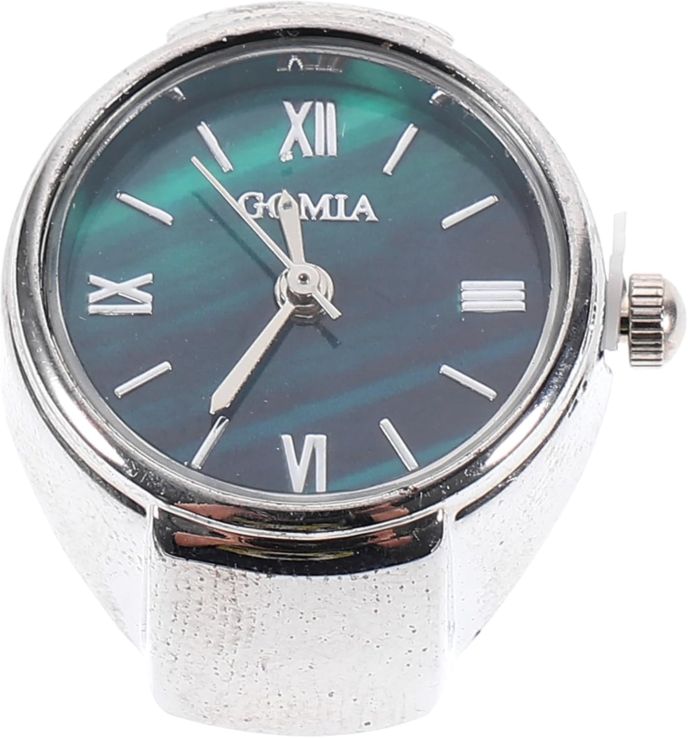 COLLBATH 2pcs Finger Watch Male Ring Watch Pocket Watches