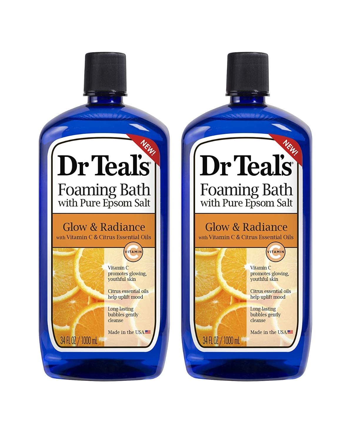 Dr. Teal's Glow & Radiance with Vitamin C & Citrus