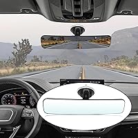Vista 7 de Espejo retrovisor interior para automóvil, antideslumbrante, reduce los puntos ciegos, convexo, gran angular, HD, espejo retrovisor ajustable de 360