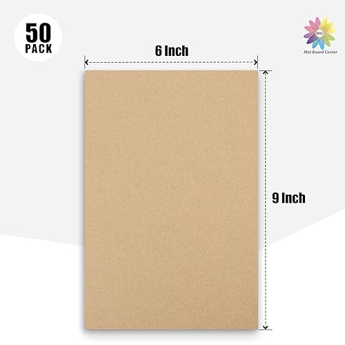 Vista 13 de Mat Board Center, 50 hojas de cartón corrugado de 10 x 10 pulgadas, insertos de cartón plano para embalaje, envío, correo, manualidades de bricolaje