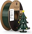 kexcelled PETG 3D Printer Filament 1.75mm +/- 0.03mm, Low Temperature Resistant, Fits Most FDM Printers, 1kg (2.2 lbs), Forest Green