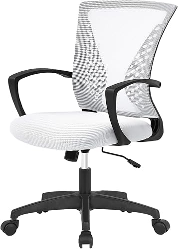 Silla de escritorio de oficina, silla ergonómica para juegos de computadora con ruedas giratorias de 360 grados, sillas de escritorio de oficina en