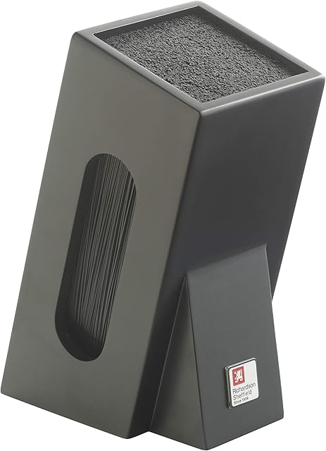 Richardson Sheffield R164HSRC58846 Knife Block with Brush Insert Unequipped Black