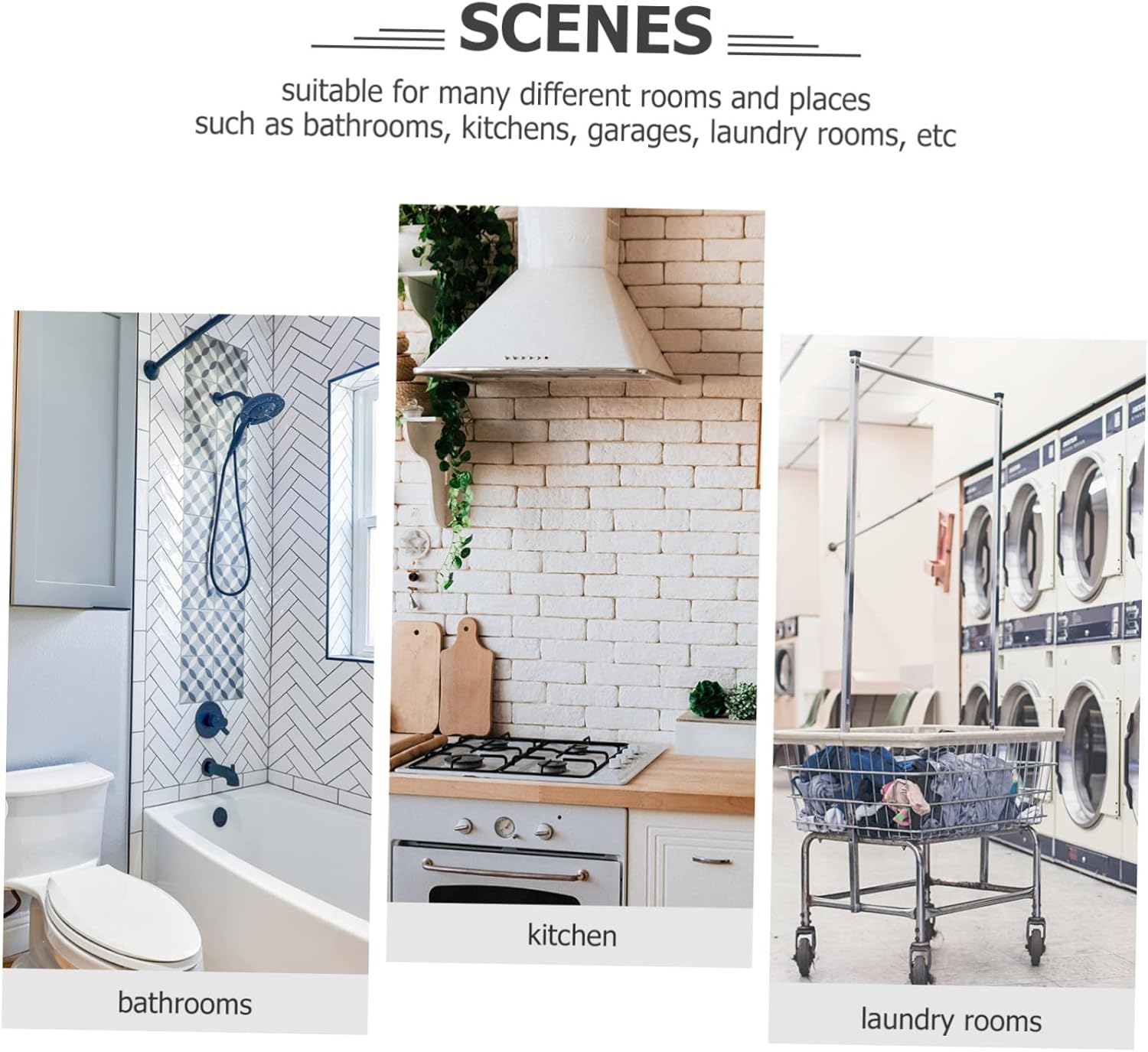 Zerodeko 10pcs Narrow Bathroom Storage Accessory Modern Decor Toilet Paper Holder