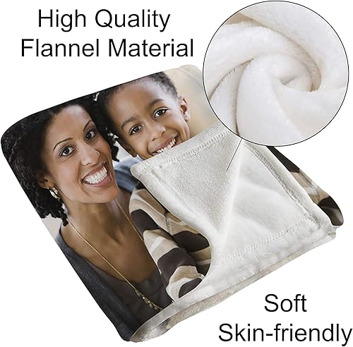 Miniatura 3 de Regalos personalizados de San Valentín, manta personalizada con mis propias fotos para mujeres, hombres, marido, esposa