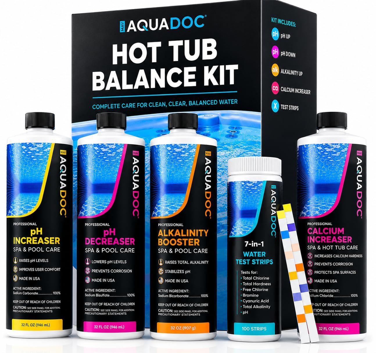 Photo 1 of AquaDoc Hot Tub Water Balance Kit