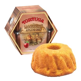 TORTUGA Trio - Moonshine Apple Pie, Hawaiian Pineapple, Mamajuana - 3 Cakes 16oz - The Perfect Premium Gourmet Gift for Stocking Stuffers, Gift Baskets, and Christmas Gifts - Great Cakes