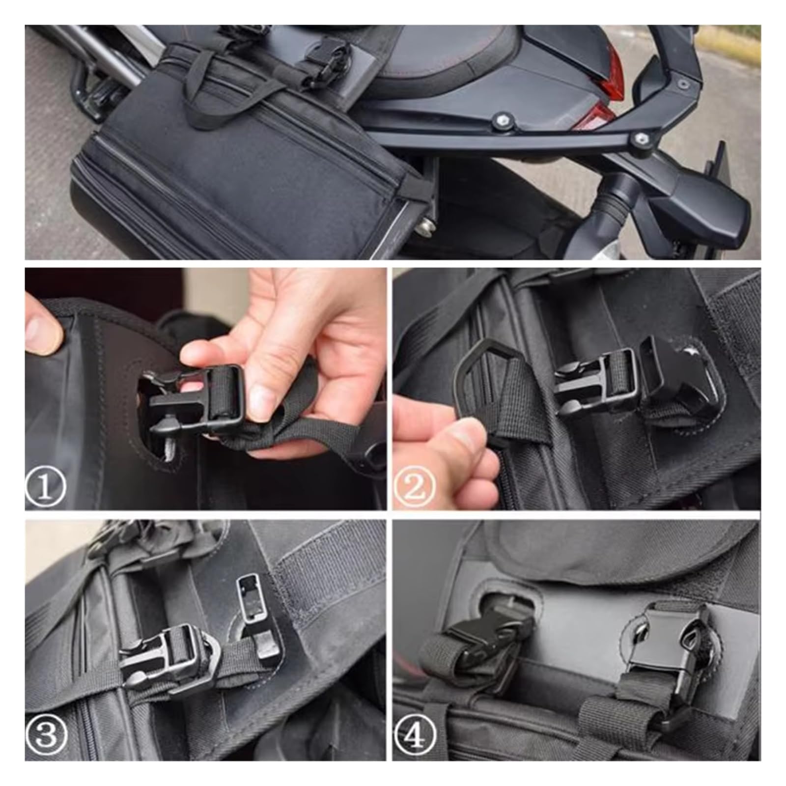Borse Viaggio Per Casco Moto Corsa Impermeabile Per Valigie Un Paio Impermeabili Borse Da Sella Per Moto(Pu and plastic)
