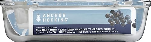 Miniatura 6 de Plato hondo para pasteles Anchor Hocking 81214L11 de Oven Basics 95 pulgadas transparente Cazuela Transparente