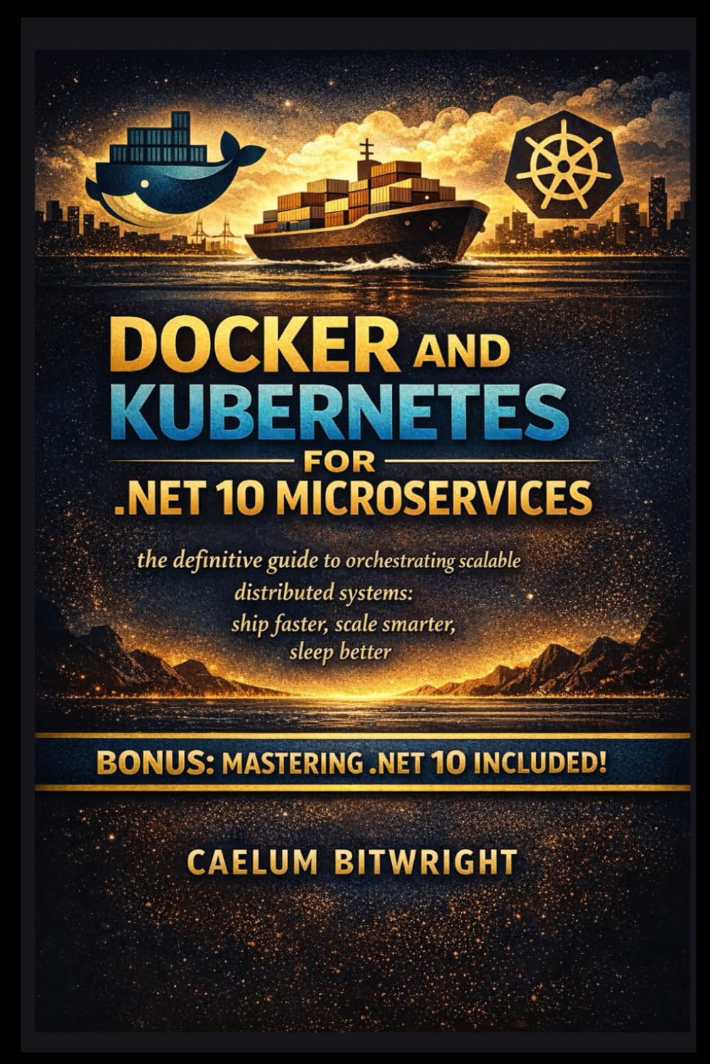 Docker and Kubernetes for .NET 10 Microservices: The Definitive Guide to Orchestrating Scalable Distributed Systems: Ship Faster, Scale Smarter, Sleep Better (The Caelum Protocol)