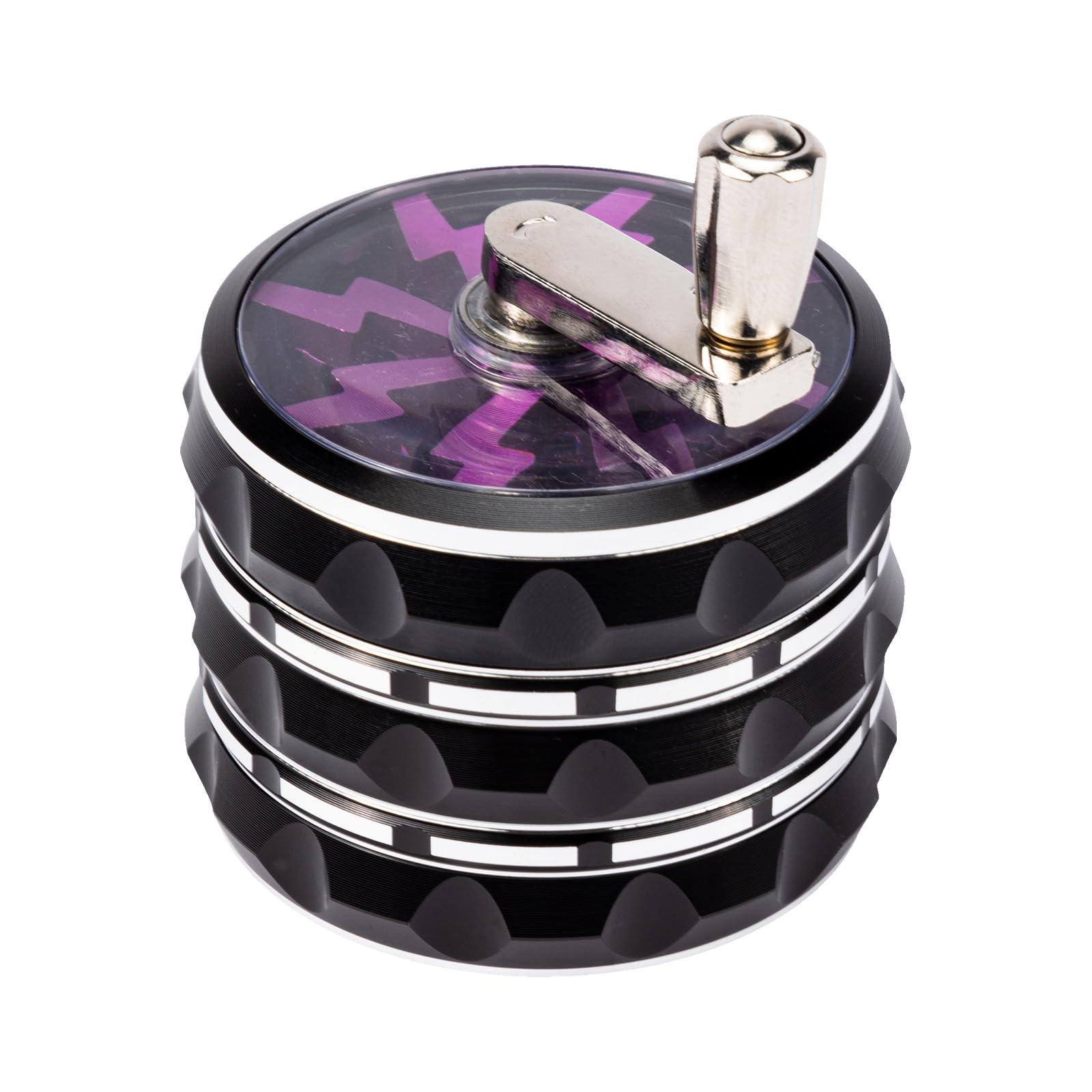 Photo 1 of 2.5 Inch Spice Grinder for Kitchen, Stainless Steel Manual Grinder with Sharp Teeth, Magnetic Lid, Handle for Pepper, Salt and Seasonings