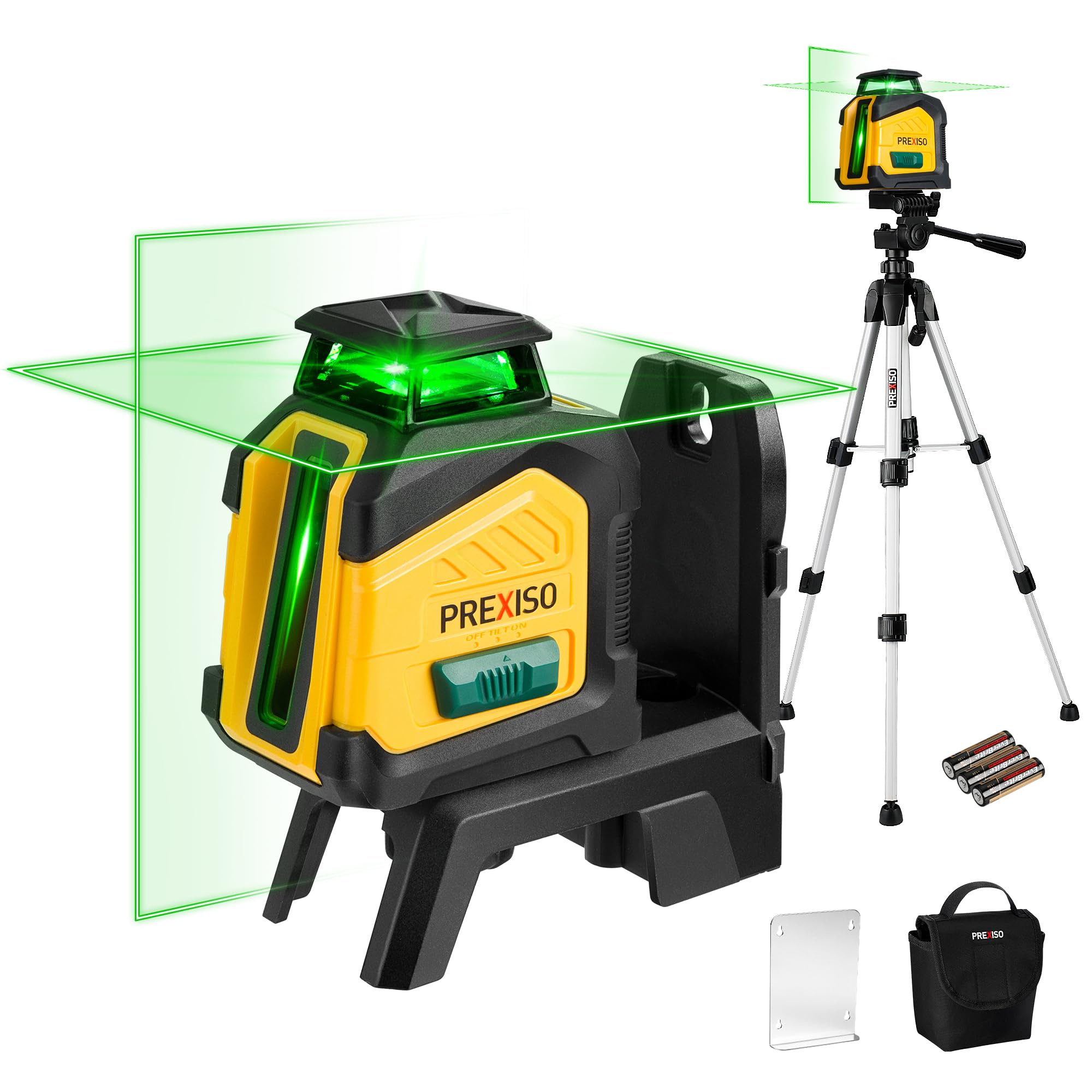 Prexiso 360° Laser Level - 100ft Line Laser -1