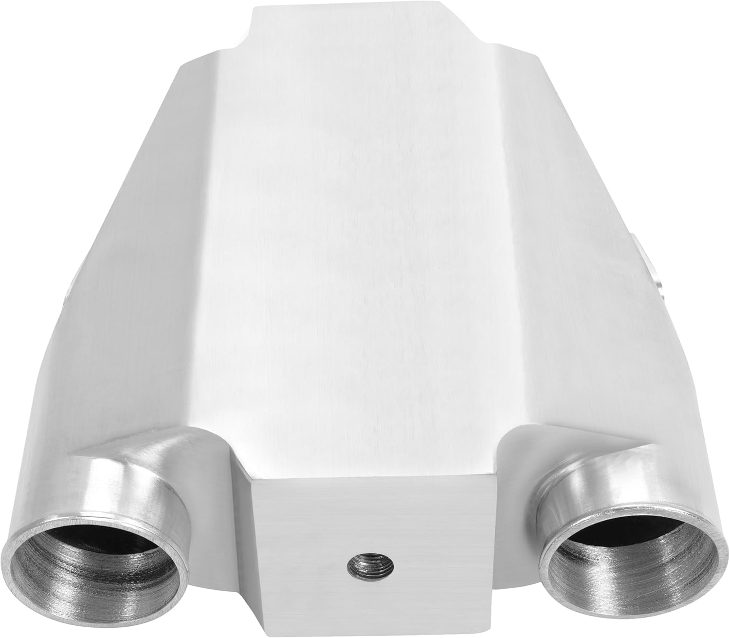 KUAFU Water Intercooler A/W IC 3.0" in/out Liquid Core Jet Ski Aluminum Silver
