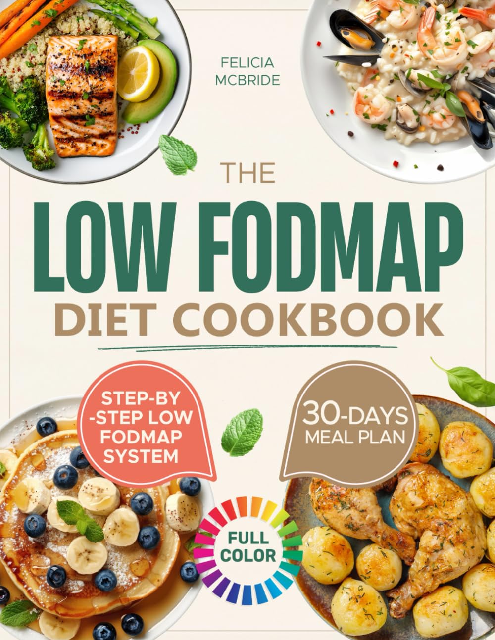 The Low-FODMAP Diet Cookbook: Step-by-Step Low FODMAP System with Clear Portions, Safe Reintroduction, and Family-Friendly Recipes for Lasting IBS Relief