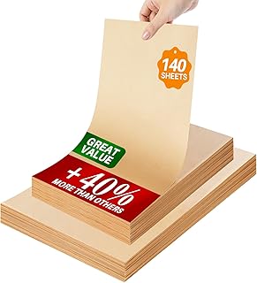 140 Parchment Paper Sheets 9x13 Inch | Precut Unbleached Baking Paper Sh...