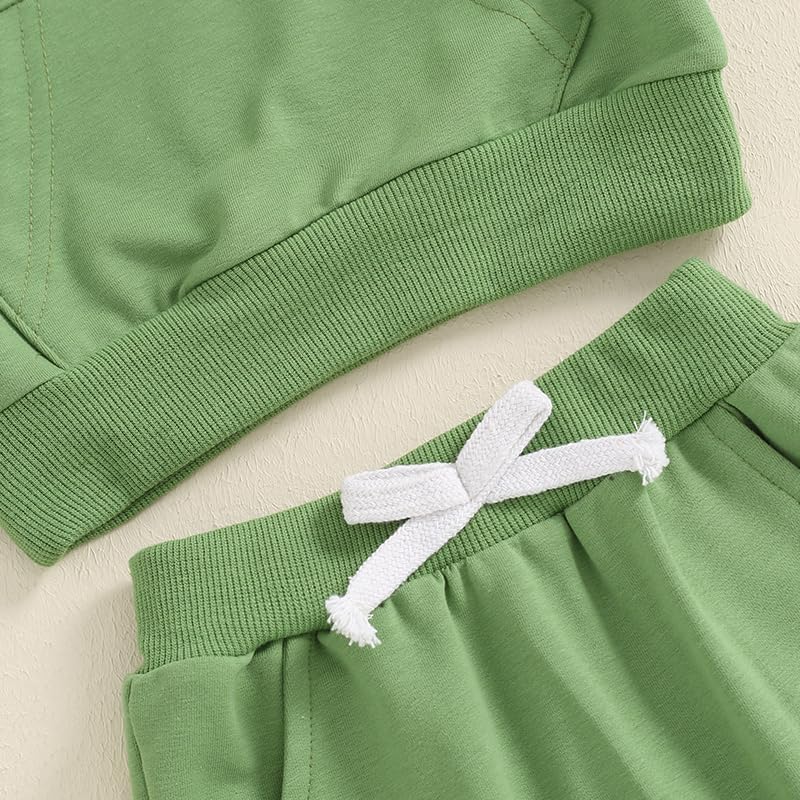 Infant Baby Boy Hooded Dinosaur Fall Outfit Contrast Sweatshirt Pant Set Toddler Dinosaur Clothes 6 12 18 Months 2T - Image 7