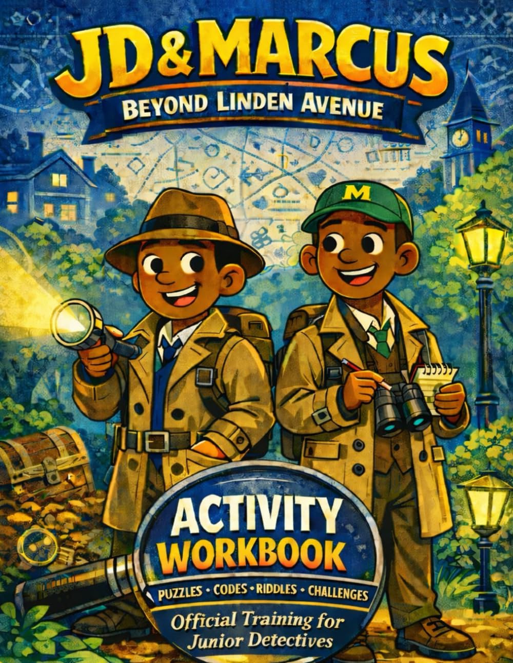 JD & Marcus: The Secrets Beyond Linden Avenue - Activity Workbook (The Adventures of JD & Marcus)