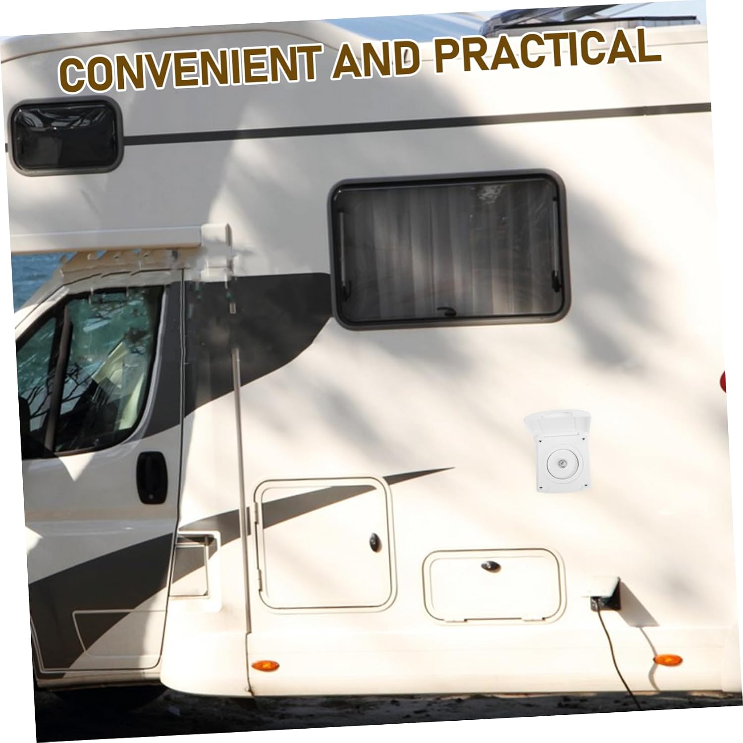 Healifty Secure Rv Fill Hatch Dustproof Water Port Rv Inlet Cover Fittings Part Easy Install