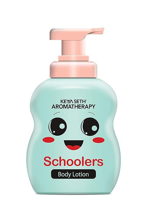 Keya Seth Aromatherapy Schoolers Body Lotion for Deep Nourishment and Long-Lasting Moisturizer for Radiant Skin- Hypoallergenic- Paraben & Mineral Oil Free- 300ml.