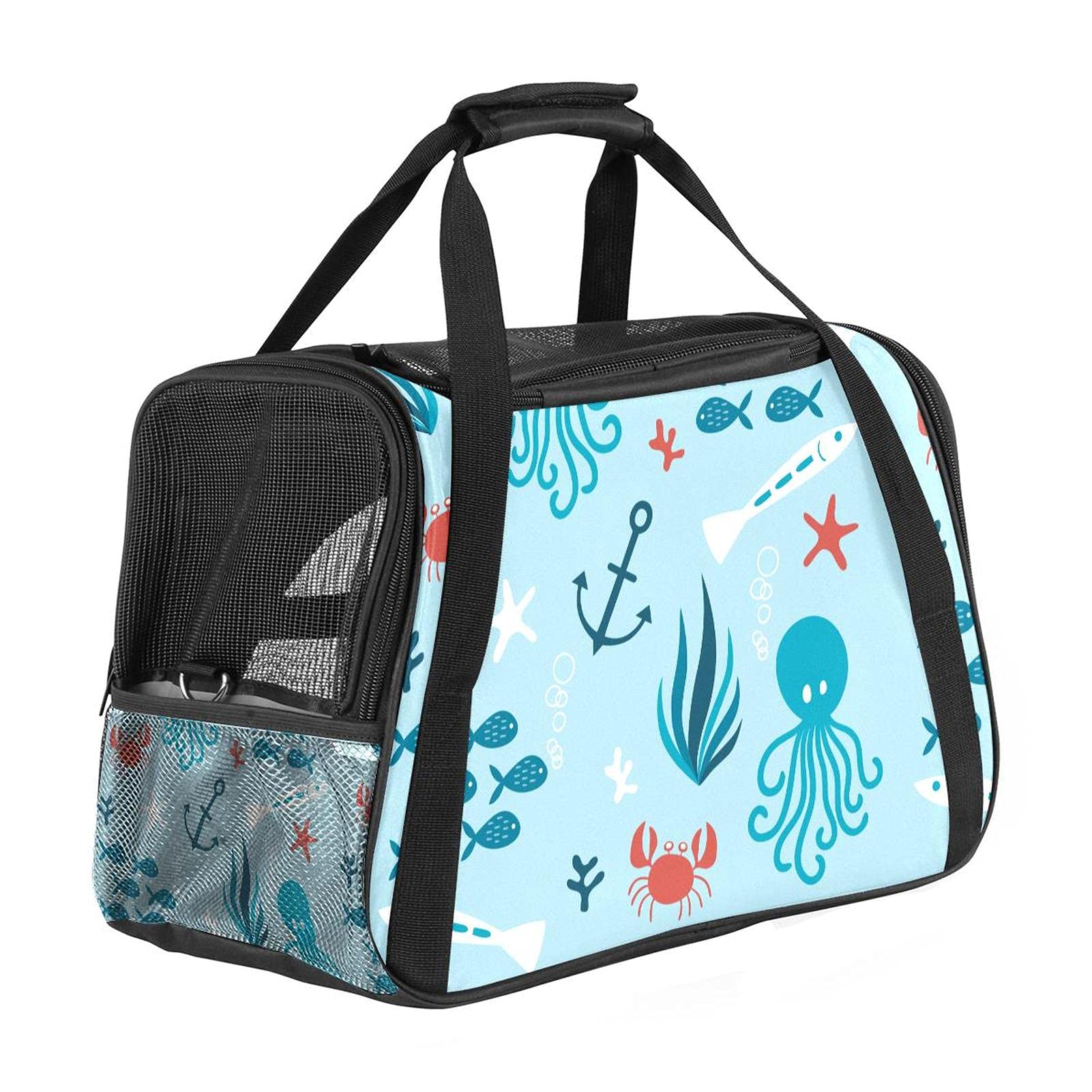 Sac de transport pour chiens et chats idéal pour voyager en cabine