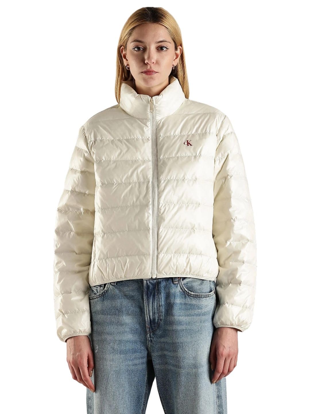 Calvin Klein Cazadora acolchada Mujer Down Shine brillante