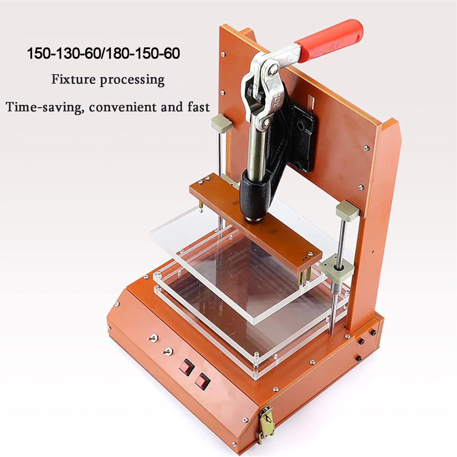 Herramienta De Prueba Con Carrera De 60 Mm Para Plantilla Pcb Universal Y P | Bastidor De Prueba De Accesorio De Baquelita Impreso, Soporte De Prueba De Placa De Circuito DIY Para Pruebas(150-130-60)
