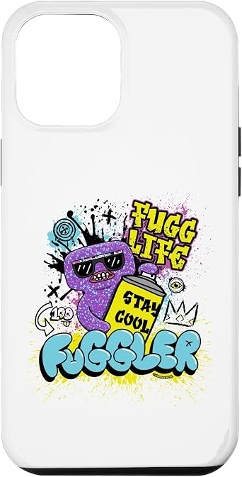 Fuggler Squidge Fugg Life Graffiti Spray Can Halloween Case for iPhone 12 Pro Max