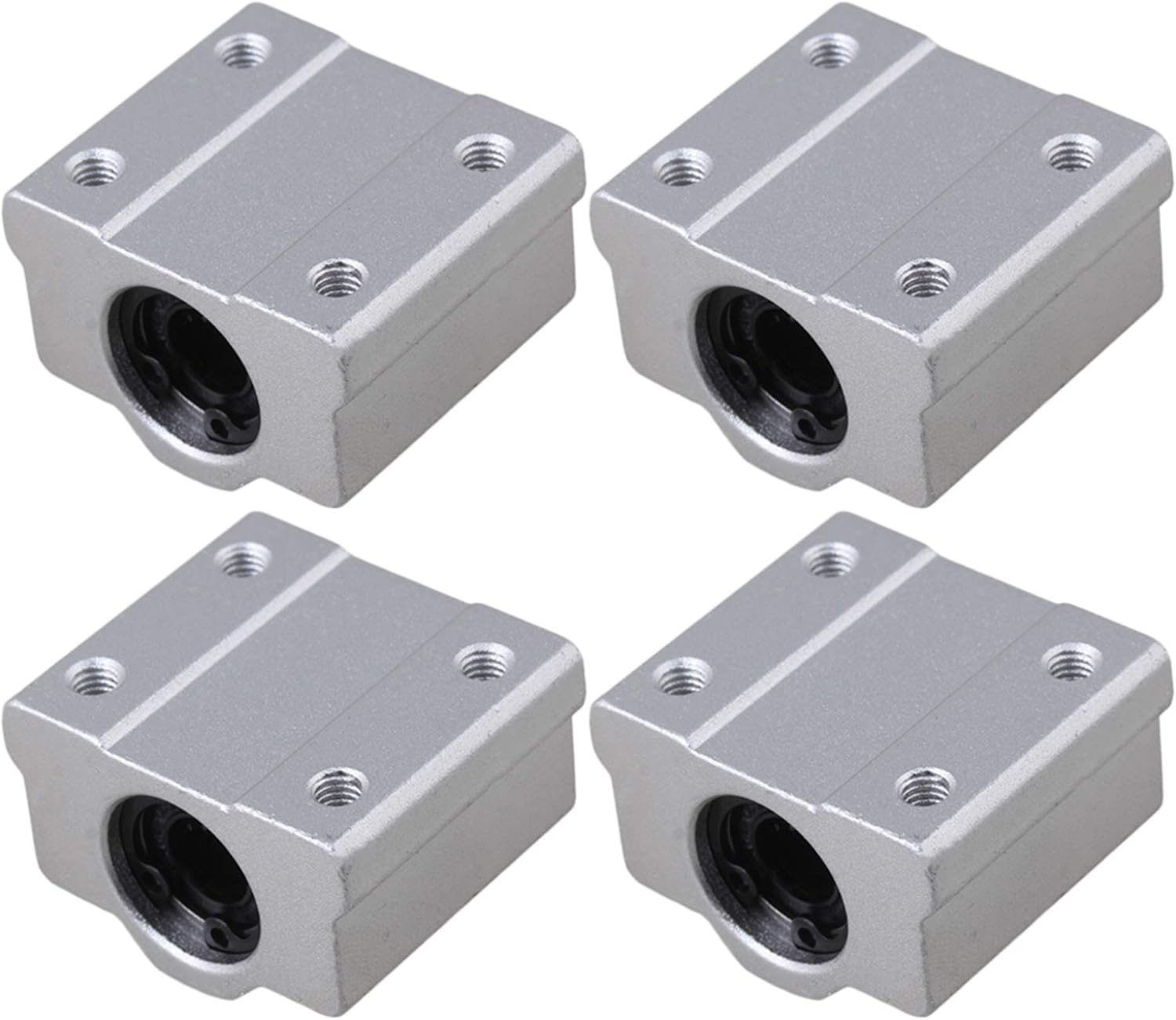 BQLZR SCS8UU Linear Motion Ball Bearing CNC Slide Bushing 34.5mm Length Pack Of 4