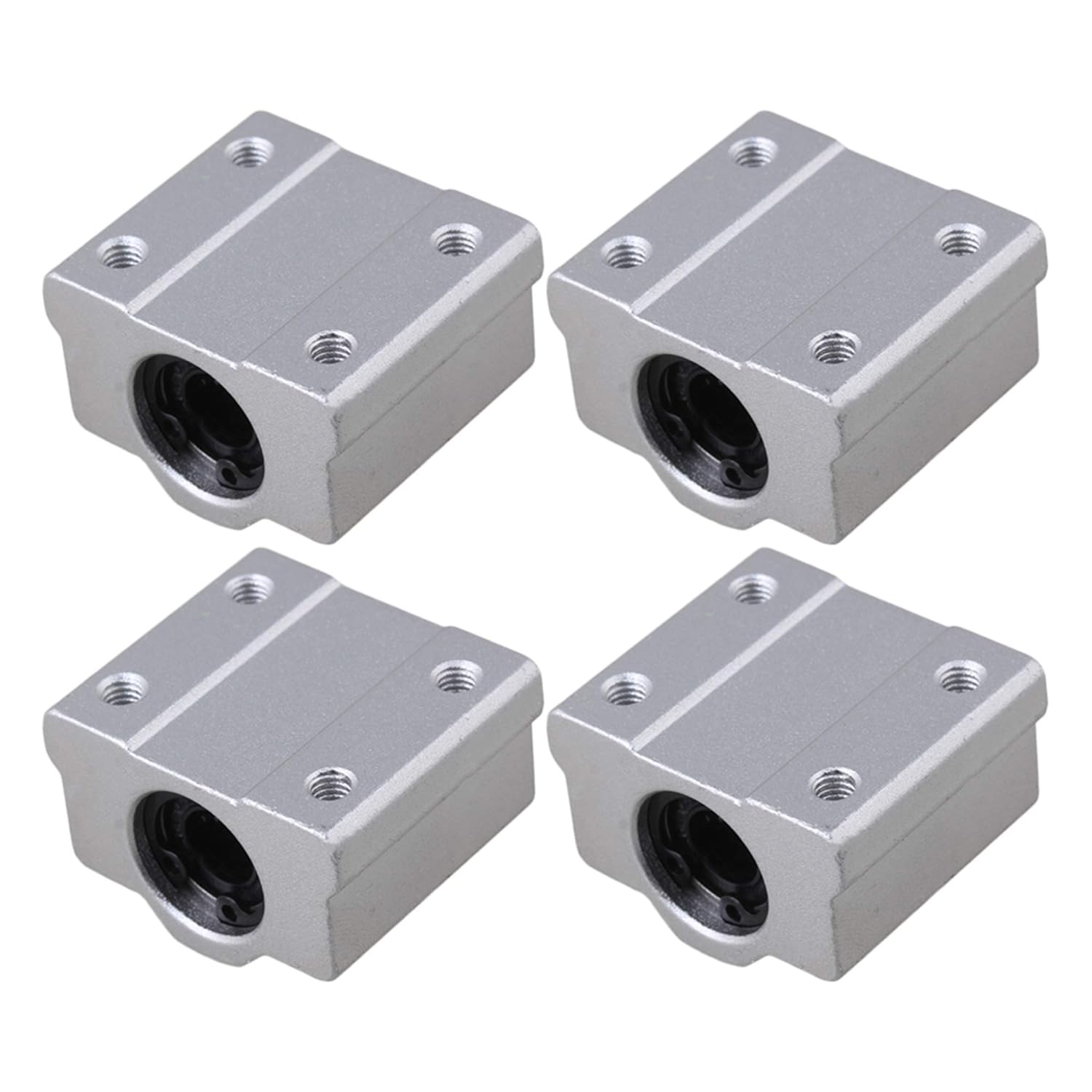 BQLZR SC8UU Linear Motion Ball Bearing CNC Slide Bushing 34.5mm Length Pack of 4