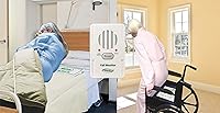 Vista 2 de Smart Caregiver® Bed and Chair Exit Alarm System for Fall/Wandering Prevention – Know When They get up! Includes Monitor with 10in x 30in Bed Sensor
