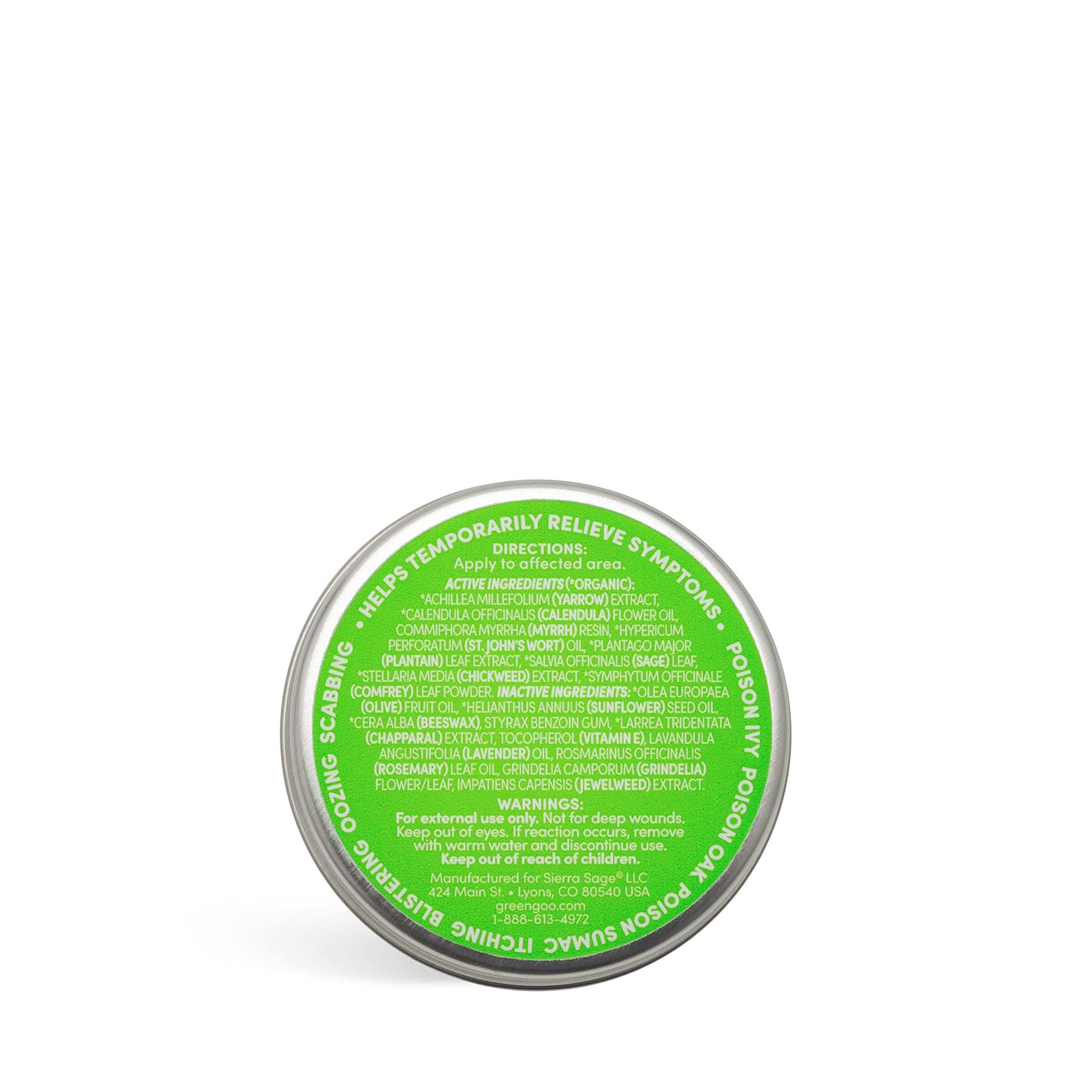 Buy Green Poison Ivy Treatment & Relief salve, Natural Poison Ivy Cream