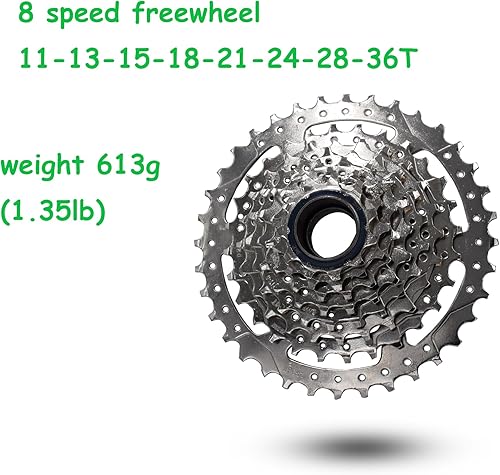 Miniatura 6 de DRIFT MANIAC 8 Speed Freewheel 11-34 11-32 13-28 13-32 Epoch E-Bike Sprocket 8spd