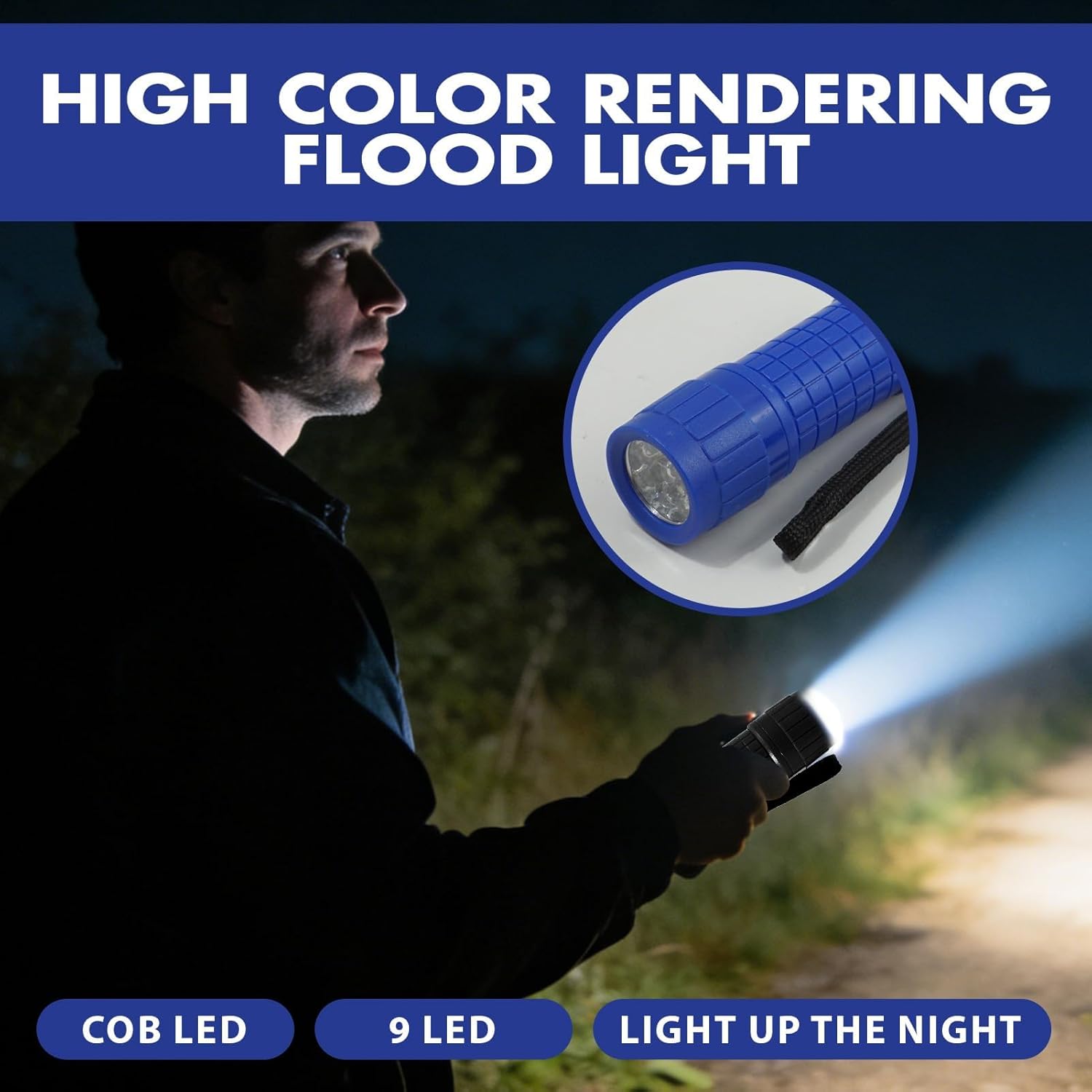 10 Pack Small Flashlights Set, Multicolor LED Flashlights with Lanyard, Portable Small Flashlights for Emergency, Camping, Hiking, Home Use, Classroom, Travel and Group Use