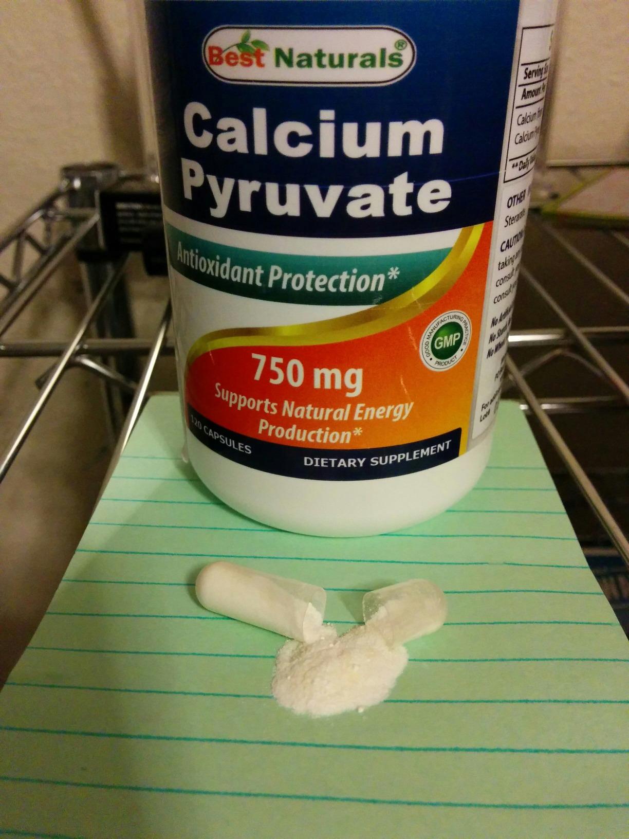 Best Naturals Calcium Pyruvate FatBurning Formula for