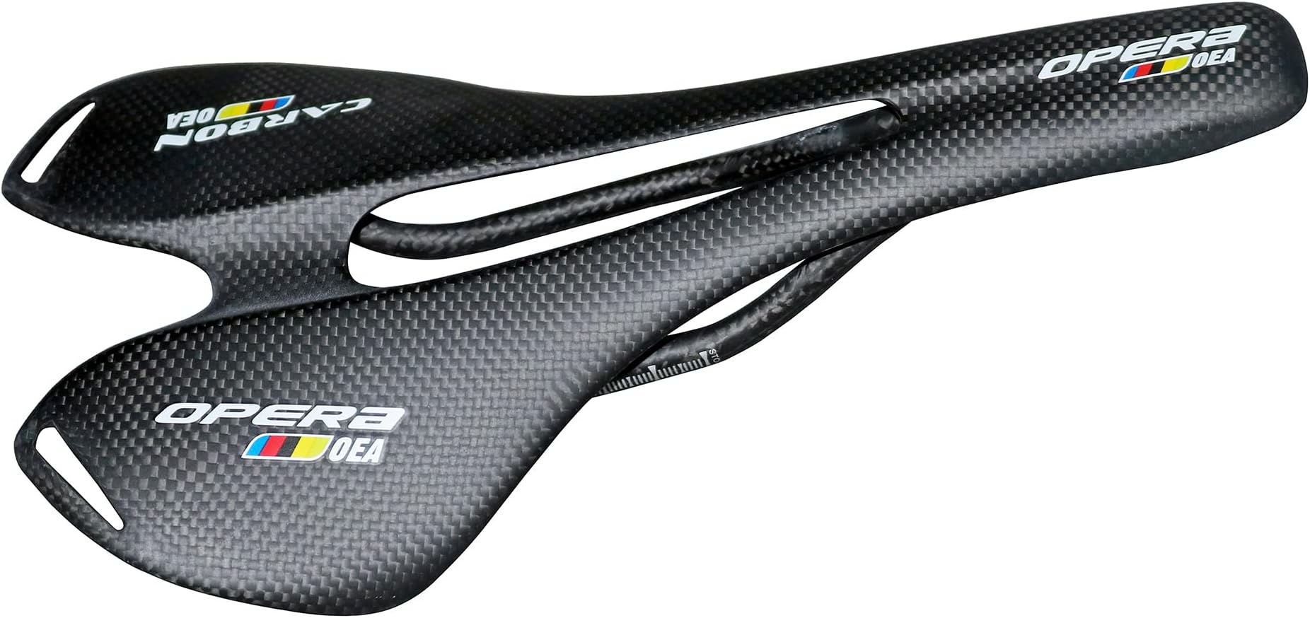 TANUP Bike Saddle - Carbon Fiber Bicycle Seat, Lightweight & Super Tough, Mountain Bike, Unisex, Black