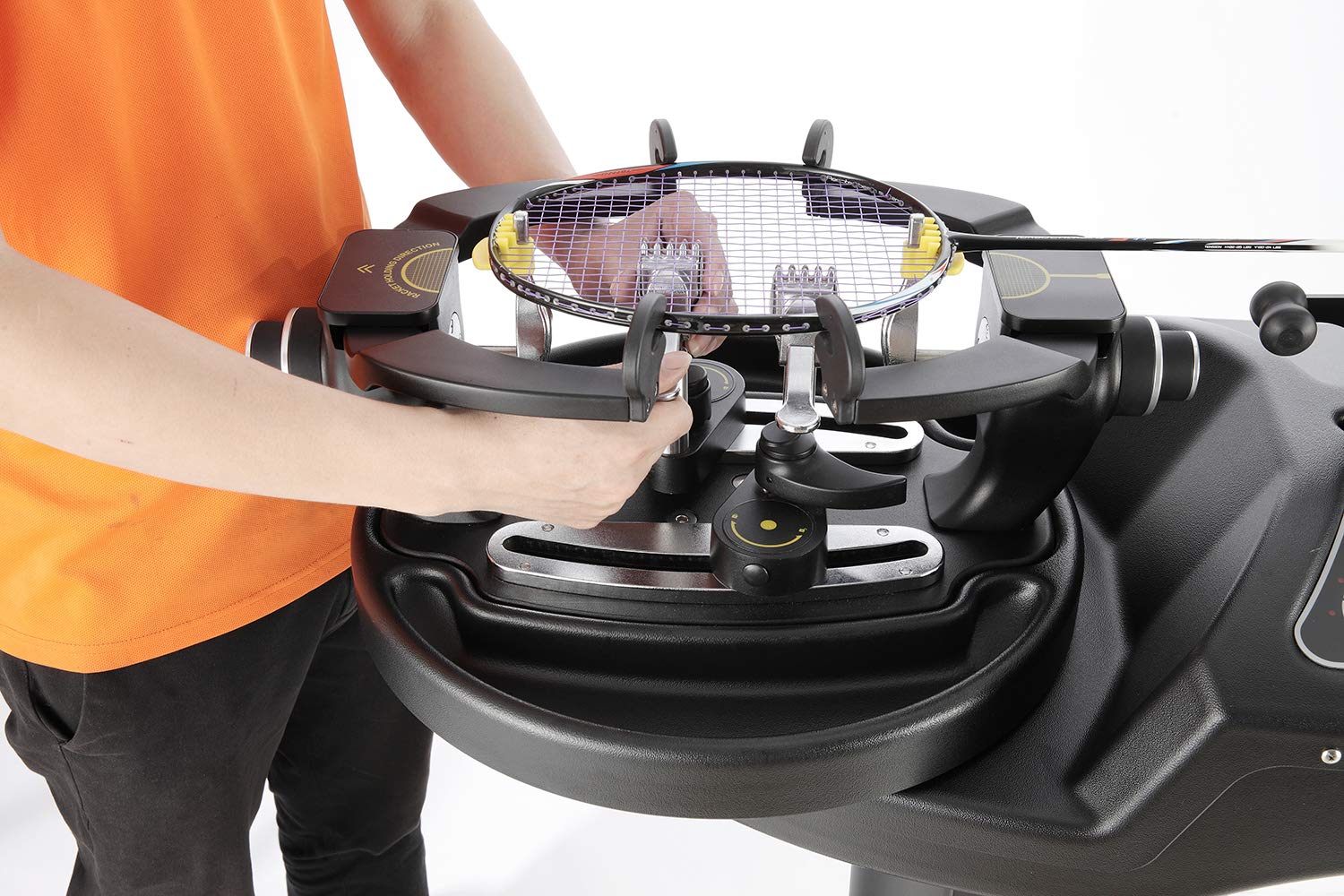 Amazon | SIBOASI S2169 バドミントンストリングマシン 自動電動