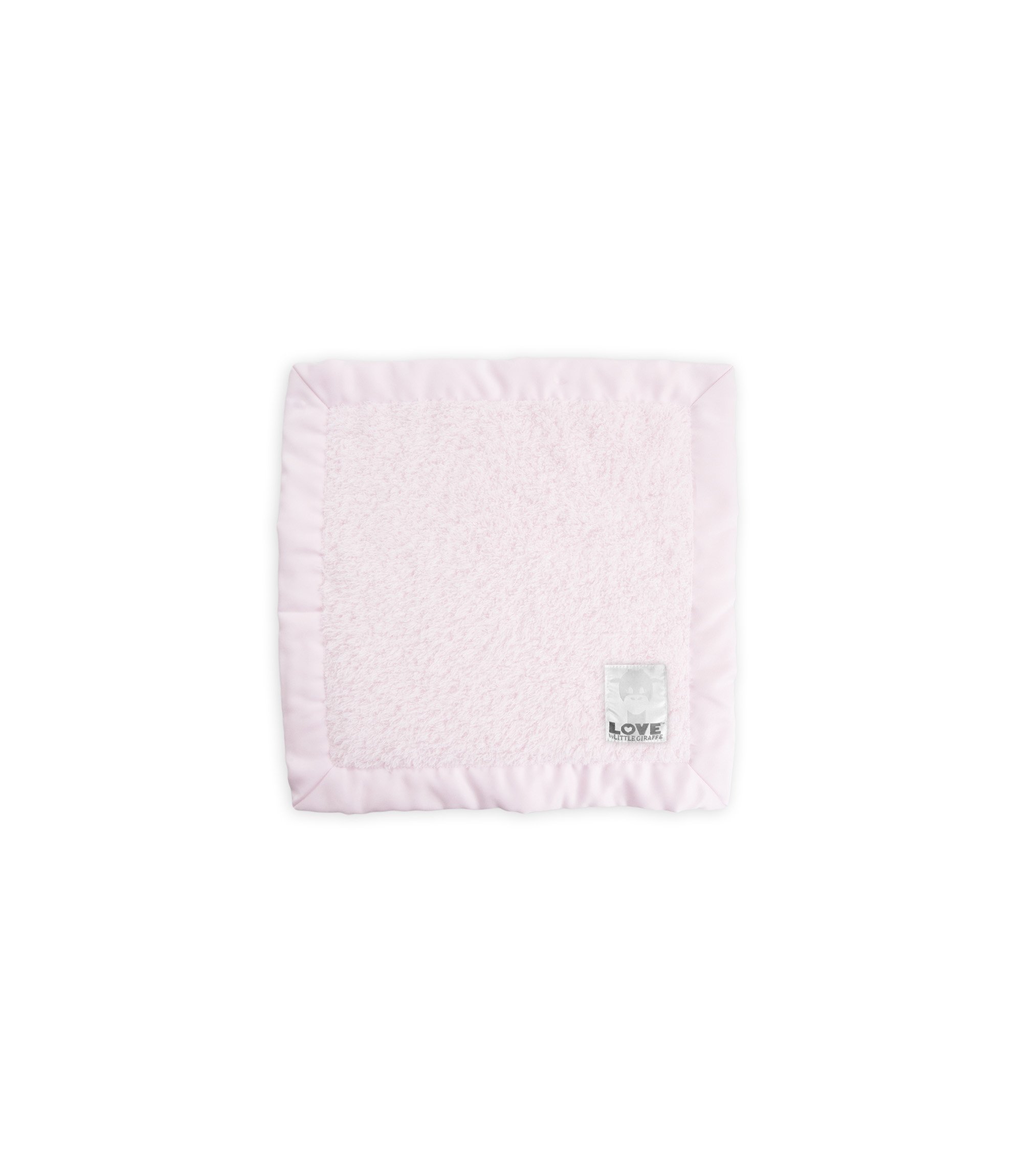 Little Giraffe Cherish Satin Blanky, Pink