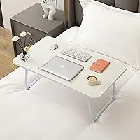 Vista 8 de 28 x 16 pies Mesa plegable extragrande para computadora portátil para cama, escritorio de piso, ideal para comer, estudio, uso de computadora