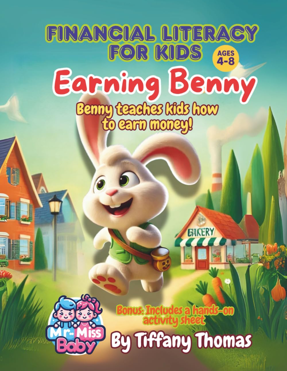 Financial Literacy for Kids Earning Benny: Benny teaches kids how to earn money! (Financial Literacy for Kids the Benny Series)