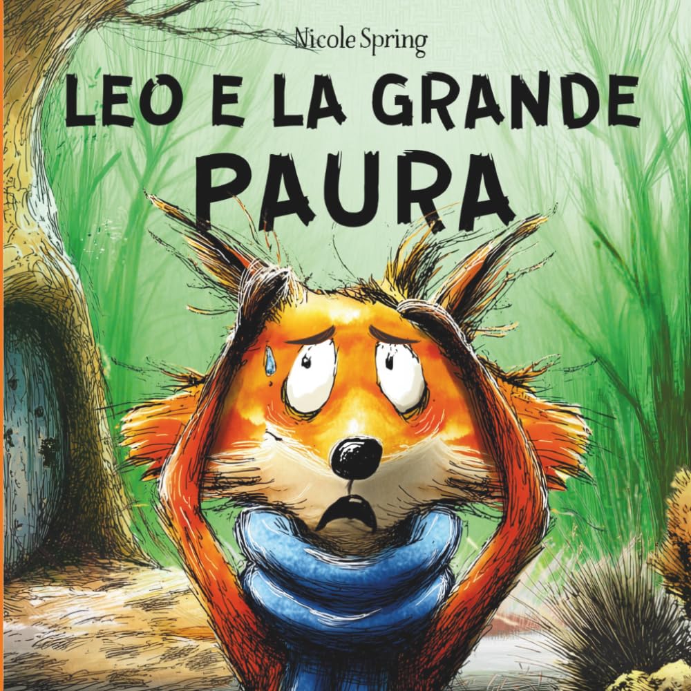 LEO E LA GRANDE PAURA: Libro sulla paura per bambini. Riconoscere e superare la paura nei più piccoli. Libro illustrato con rime divertenti per ... in stampatello maiuscolo (Leo e le emozioni)