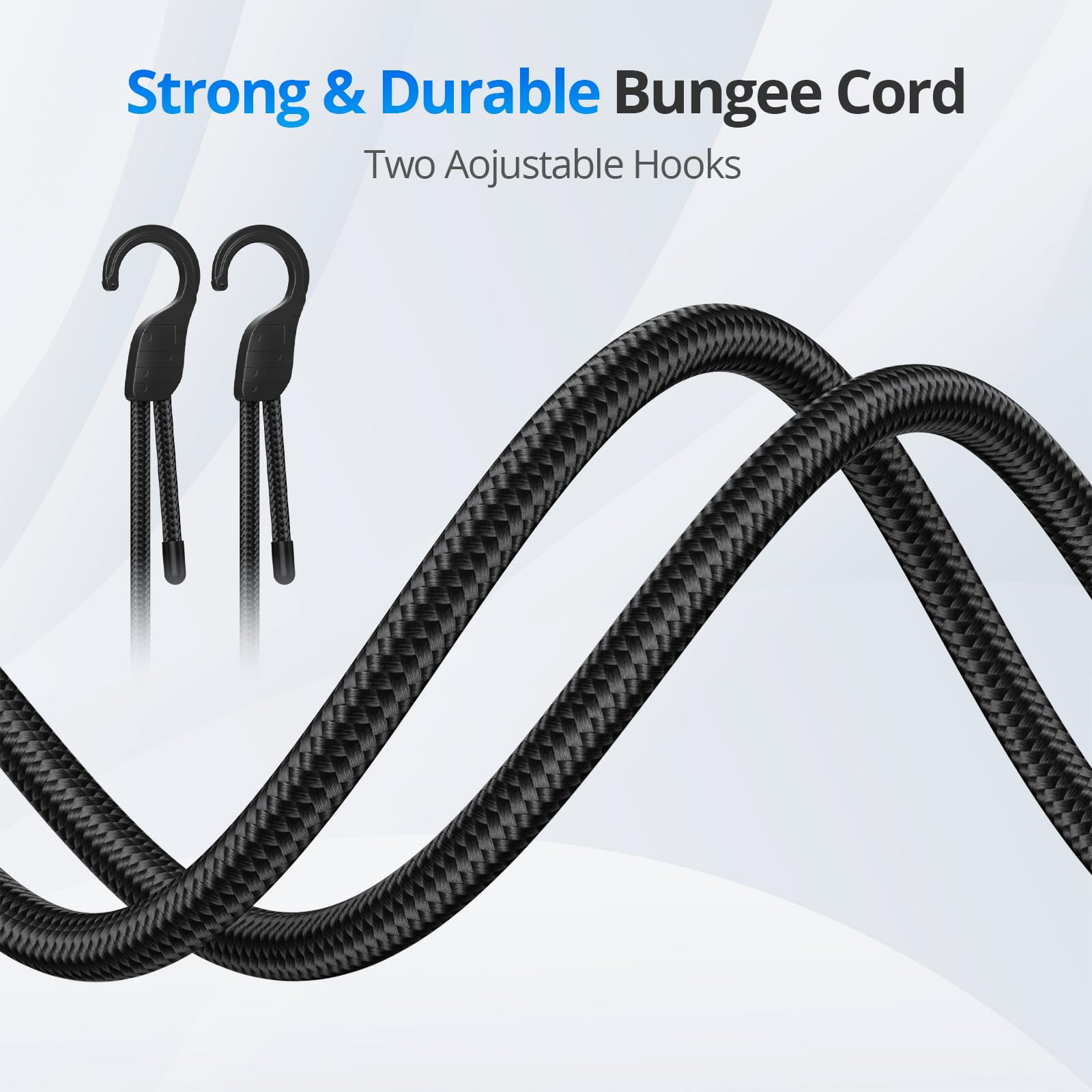 Adjustable Elastic Straps With Hooks