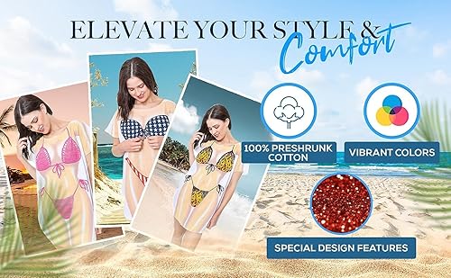 Miniatura 3 de The Original - Camisa de bikini para mujer, divertido vestido de playa con estampado de bikini para mujeres y hombres