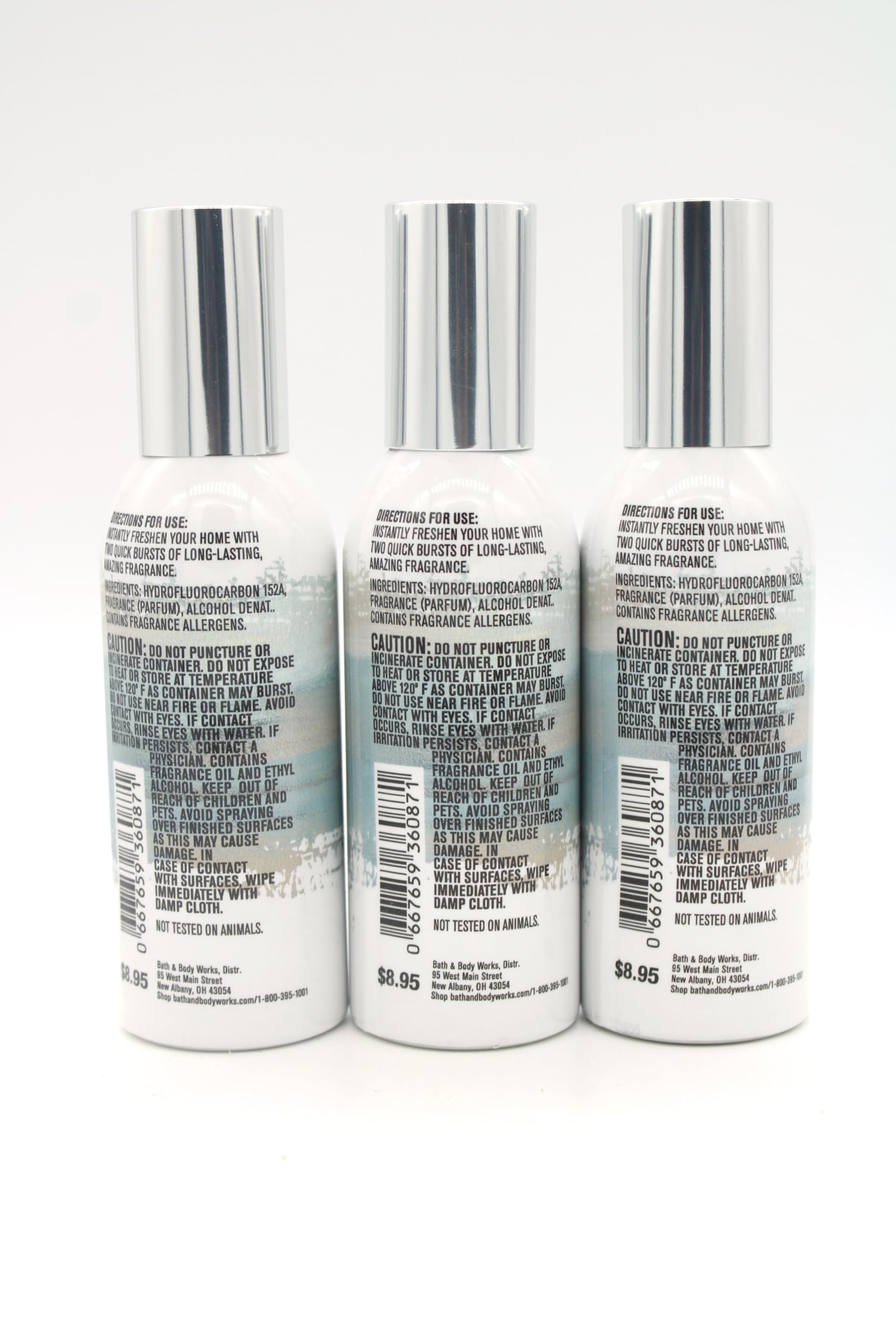 Generic Sun-Drenched Linen, Bath and Body, Concentrated Room Spray, 1.5 oz each, 3 pack