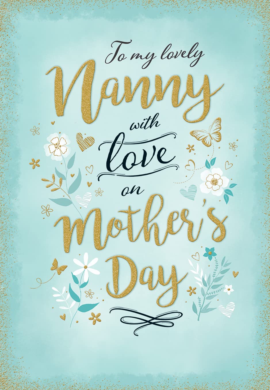 Piccadilly Greetings Mother's Day Card Nanny - 9 x 6 inches
