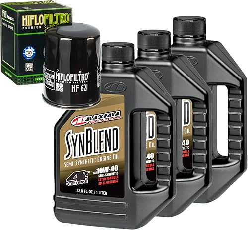 10W-40 Oil Change Kit Compatible With 2016 Arctic Cat Prowler 700 HDX SE