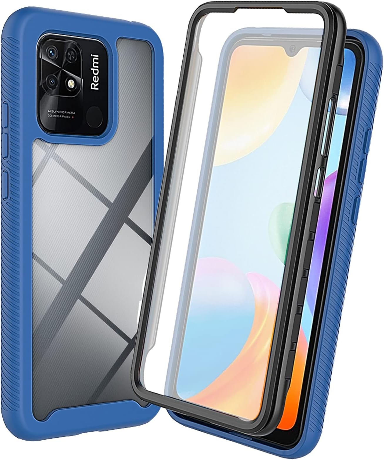 AICEK 360° Schutzhülle Für Xiaomi Redmi Note 9 – Full-Body-Schutz Mit Displayschutzfolie